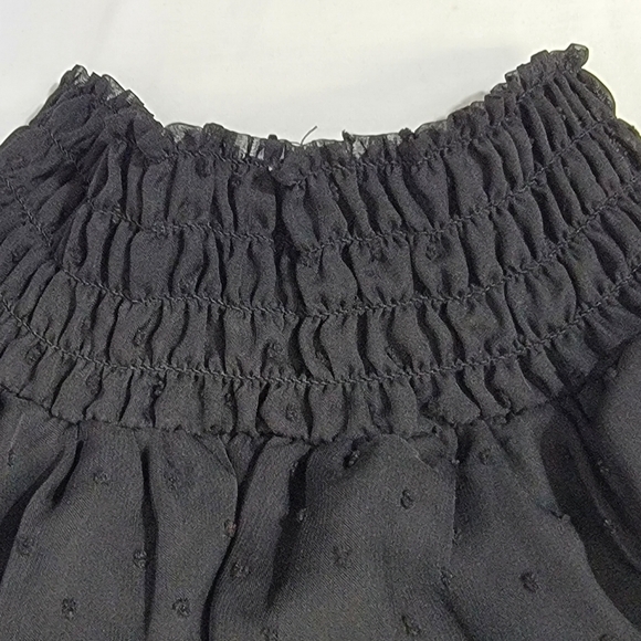 ELLE Swiss Dot Halter Dress Size XS Sleeveless Shift - Picture 2 of 10